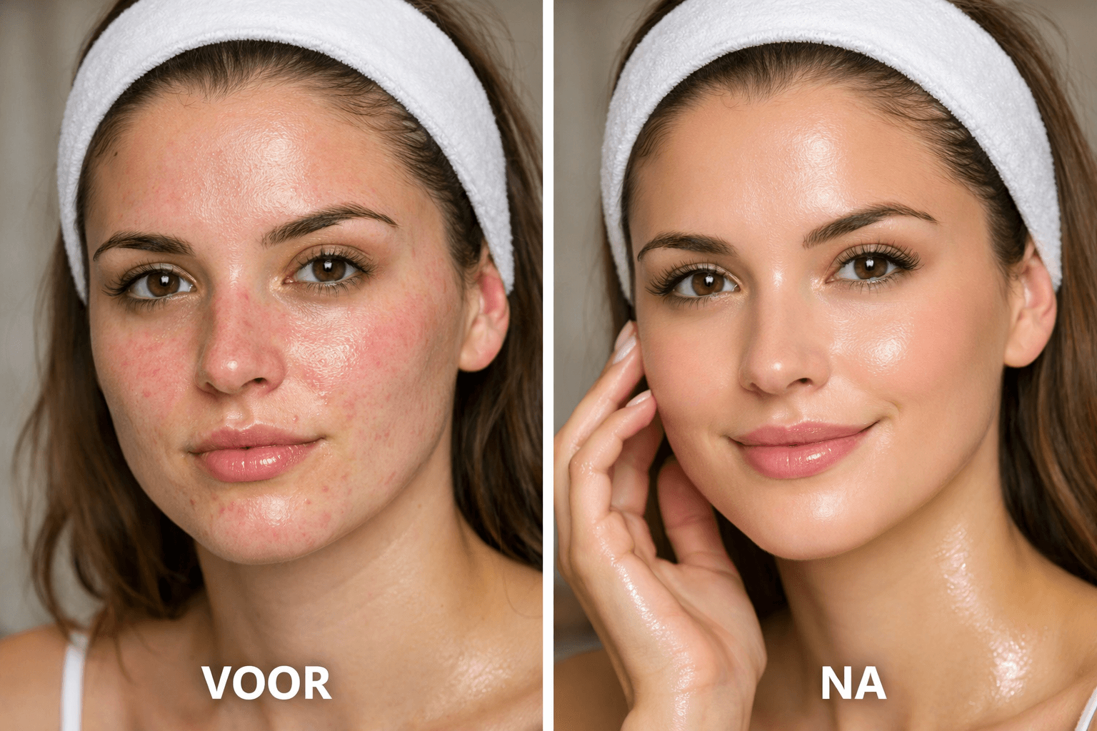 Gezichtsbehandeling - Before & After