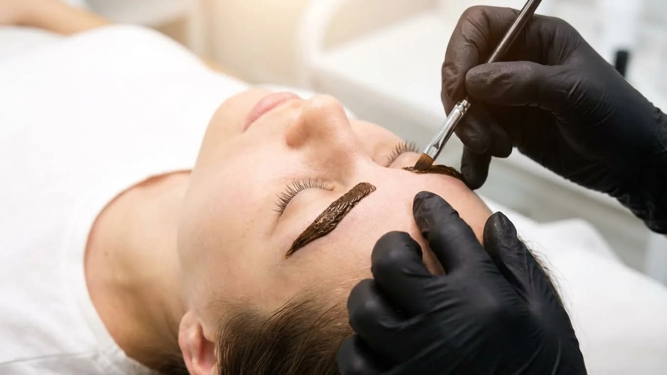 Henna brows behandeling bij Beauty Icon Almere
