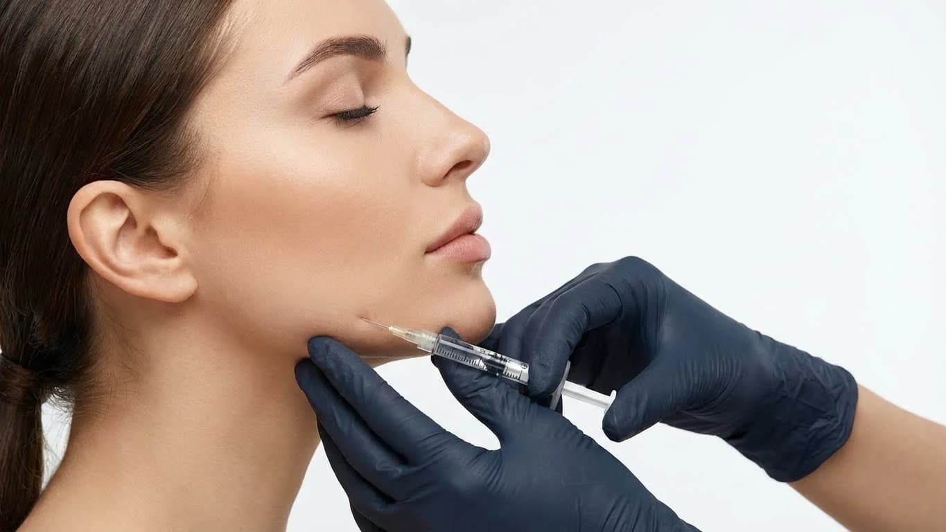 Strakke kaaklijn behandeling bij Beauty Icon Almere