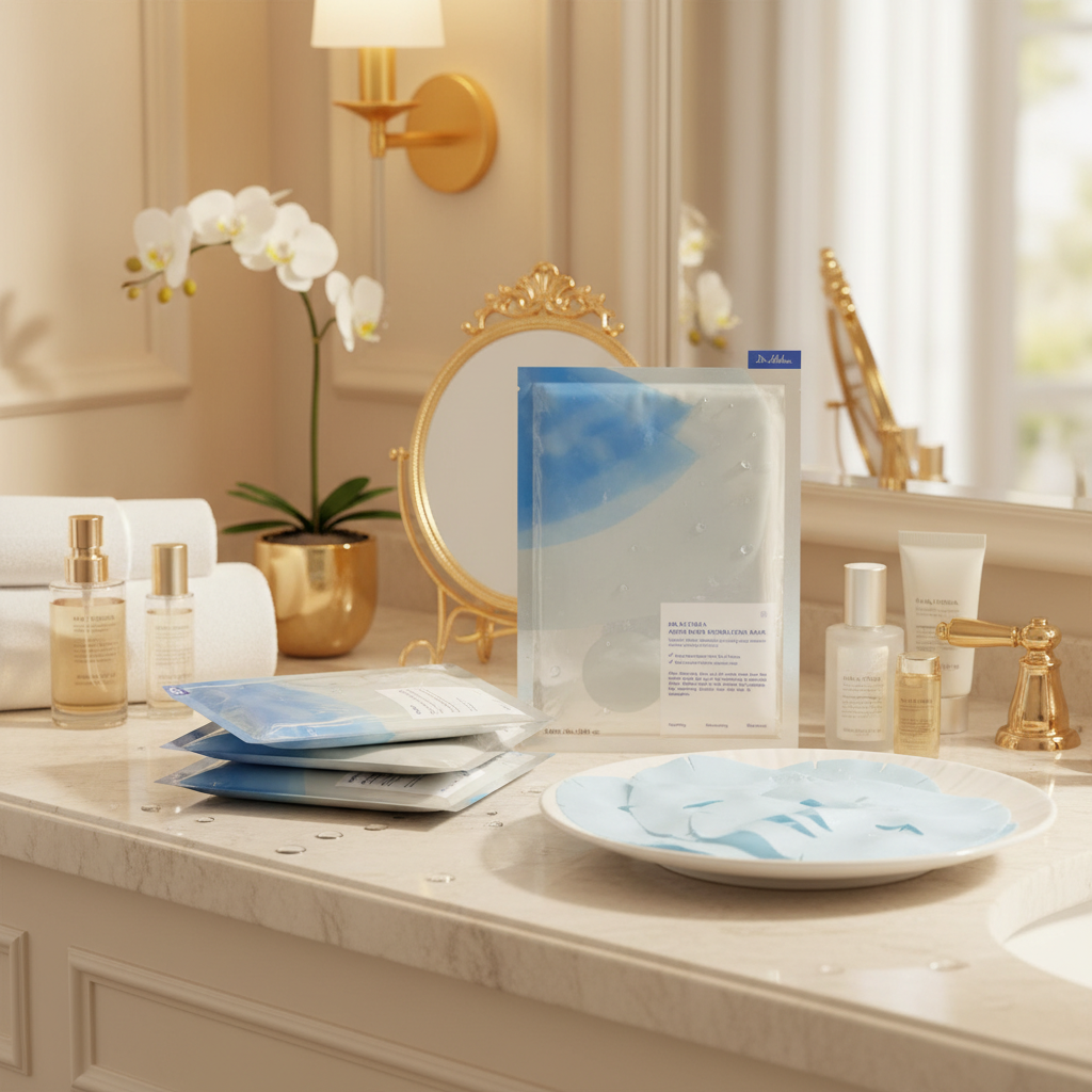 Aqua Blauw Hydraterend Masker (4st) - 3