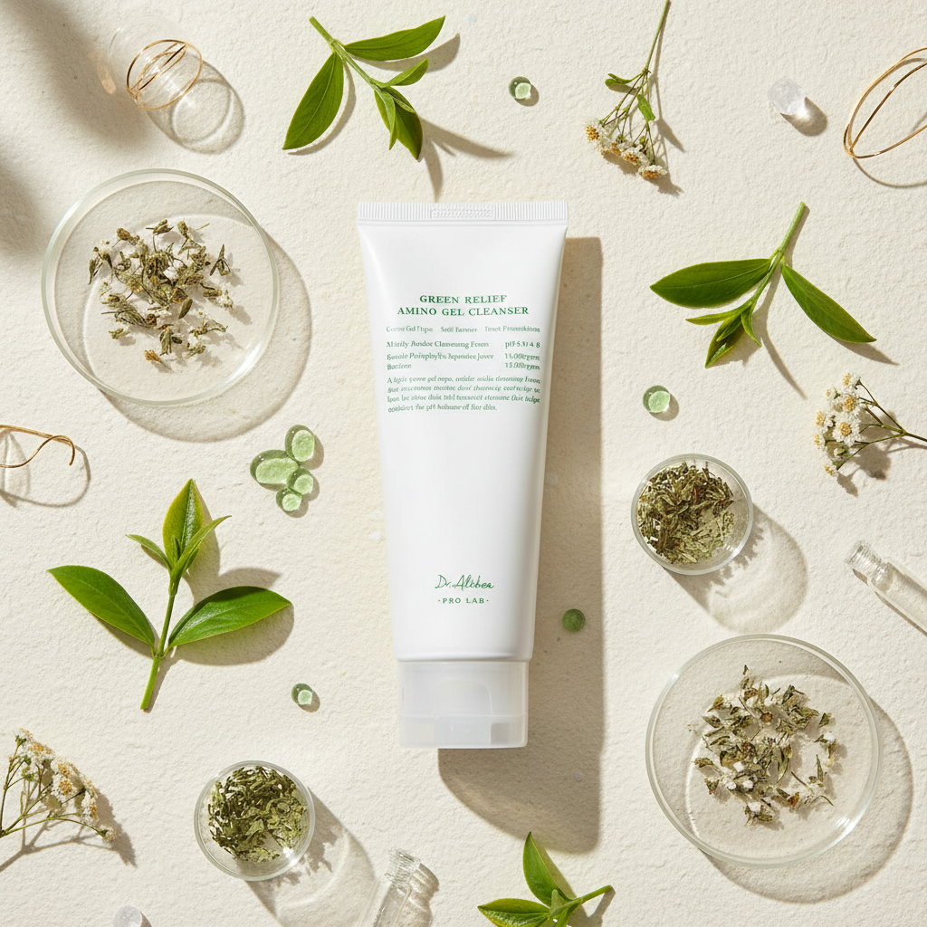 Green Relief Aminozuur Gel Reiniger - 2