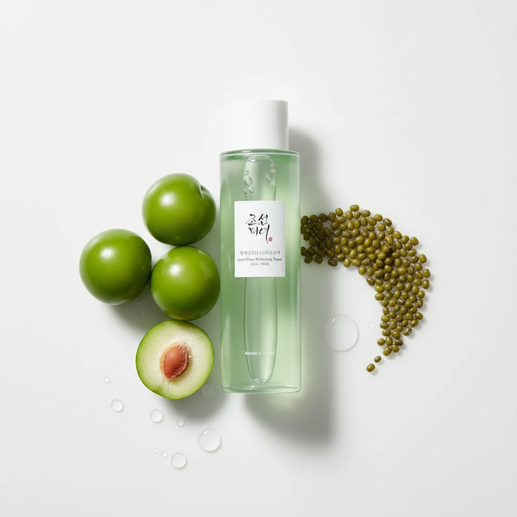 Groene Pruim Verfrissende Toner AHA + BHA - 3