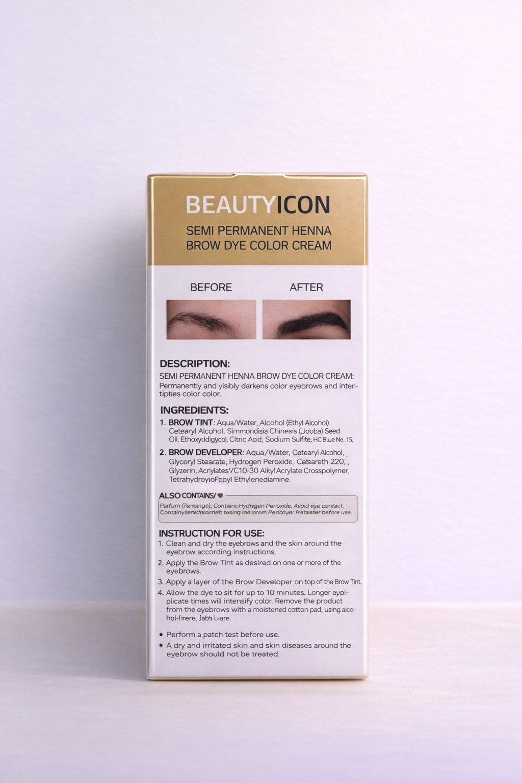Beautyicon Semi Permanent Henna Brow Dye - 2
