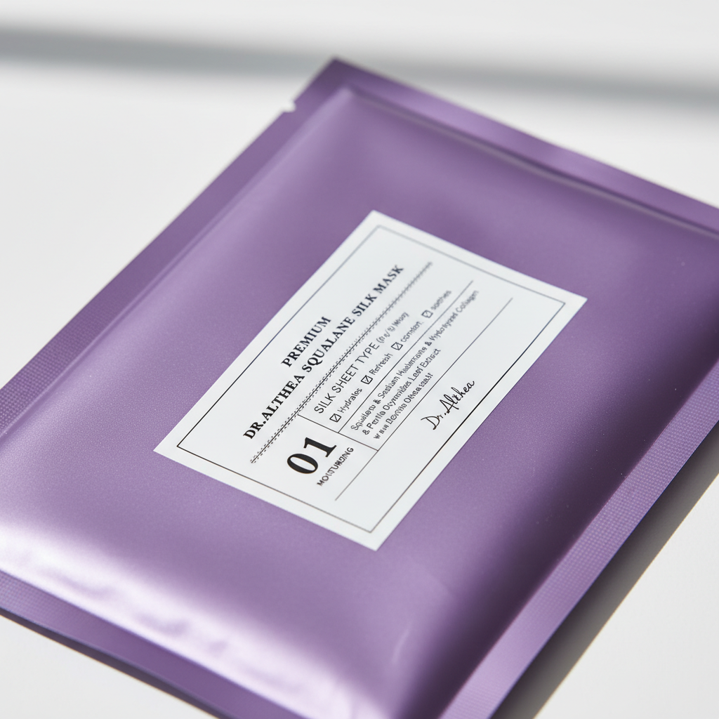 Squalaan Zijden Masker - 4